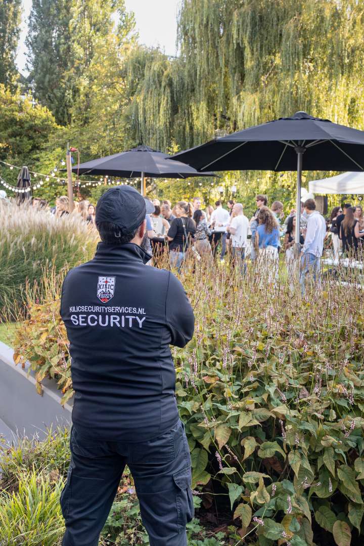 Crowd management bij een festival